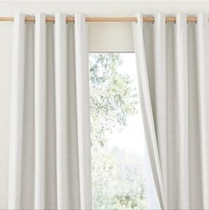 Nicetown Blackout Curtains - IVORY 2 Pack